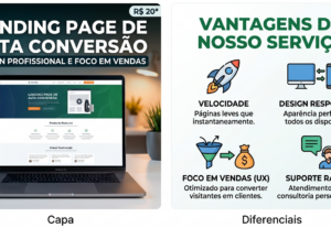 Eu vou fazer seu landing page