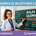 Eu vou estruturar seu raciocínio de química do zero