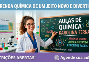 Eu vou estruturar seu raciocínio de química do zero