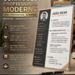 Eu vou cria curriculo profissional moderno e organizado