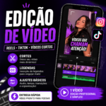 Eu vou editar 1 vídeo curto para Instagram ou TikTok