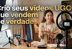 Eu vou fazer seu vídeo UGC que vendem de verdade