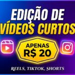 Eu vou editar seu vídeo para redes