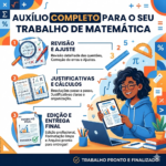 Eu vou ajudar você com seu trabalho de matemática.