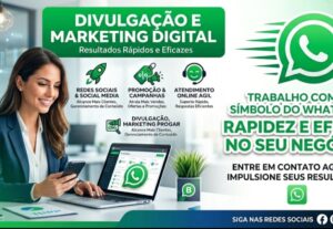 Eu vou promover seu negócio online com divulgação rápida