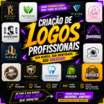 Eu vou criar logotipos chamativas e únicas para você