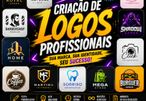 Eu vou criar logotipos chamativas e únicas para você