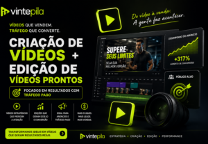 Eu vou editar e criar um video para sua marca