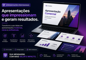 Eu vou transformar suas ideias em apresentação profissional