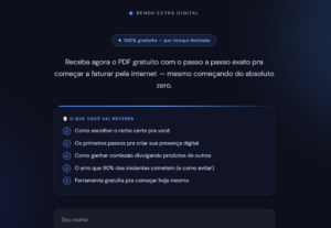 Eu vou criar a melhor página de captura de leads para você