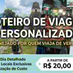 Eu vou criar seu roteiro de viagem personalizado e exclusivo