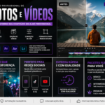 Eu vou editar suas fotos e vídeos com qualidade profissional
