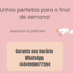 Eu vou Criar artes profissionais para Manicures e Dia das Mã...