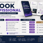 Eu vou diagramar seu ebook profissional com design moderno