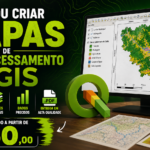 Eu vou criar mapas de geoprocessamento no Qgis