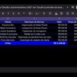 Eu vou organizar sua rotina administrativa e planilhas