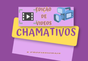 Eu vou Editar vídeos e logo tipo