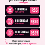 Eu vou Fazer legendas que chamam atenção no Instagram.