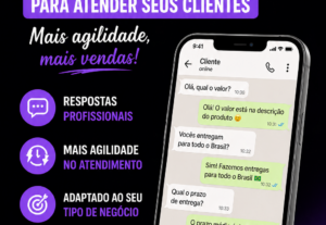 Eu vou Criar respostas prontas para atender seus clientes.