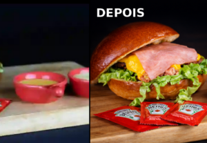 Eu vou melhorar a qualidade da sua foto de delivery