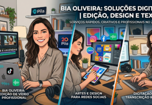 Eu vou editar seus vídeos de forma profissional.