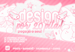 Eu vou Fazer qualquer design por 20 reais.