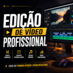 Eu vou editar profissionalmente seus vídeos.