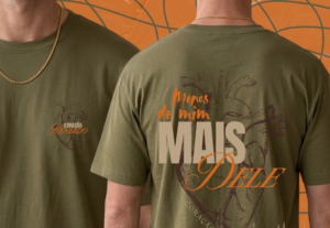 Eu vou Criar arte para a camisa do seu evento