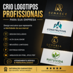 Eu vou criar um logotipo profissional para sua marca.