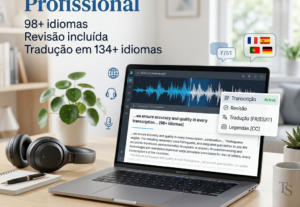 Eu vou Transcrever Qualquer Áudio com Precisão