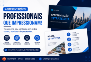 Eu vou transformar seu conteúdo em apresentação