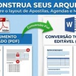 Eu vou transformar seu PDF em Word