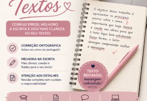 Eu vou revisar e corrigir seu texto com atenção e clareza