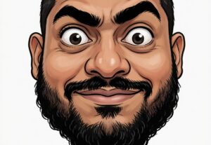 Eu vou Fazer a sua caricatura.