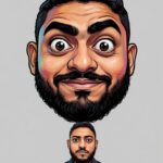 Eu vou Fazer a sua caricatura.