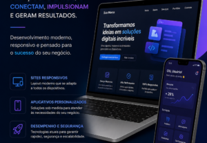 Eu vou criar sites e aplicativos para sua empresa