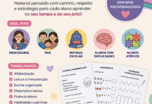 Eu vou Fazer Material pedagógico adaptado