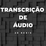 Eu vou Fazer Uma Transcrição Rápida de Áudio e Vídeo