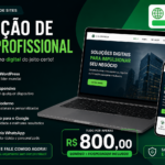 Eu vou Criar seu site profissional moderno para sua empresa