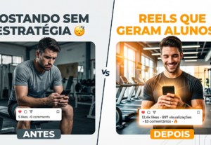 Eu vou Criar 5 Roteiros de Reels para personal atrair alunos