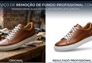 Eu vou fazer Edição e remoção de fundos