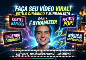 Eu vou editar reels e shorts para retenção