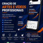 Eu vou fazer sua Identidade Visual, Criação de Artes e Vídeo...