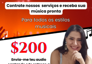Eu vou dar vida a sua composição sem IA e na sua voz