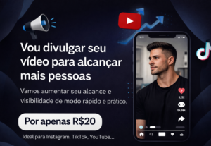 Eu vou impulsionar seu vídeo para alcançar mais pessoas