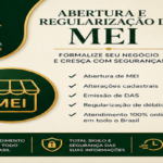 Eu vou realizar abertura e regularização do seu MEI
