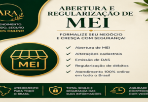 Eu vou realizar abertura e regularização do seu MEI