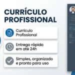Eu vou Fazer currículo profissional simples e organizado ráp...