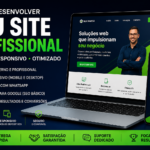 Eu vou fazer seu site profissional com integração de WhatsAp...