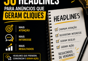 Eu vou criar 50 headlines para anúncios que geram cliques